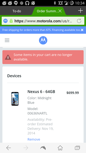 Illustration for article titled Friendly Notice: Nexus 6/LG G Watch R and new Moto 360s!